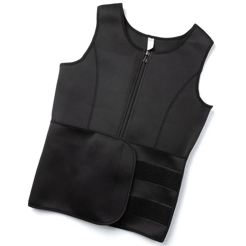 Neoprene Men's Shaper's Sweat Vest