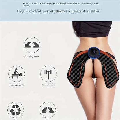 EMS Glute Muscle Trainer, Shaping Device for Hip Lifting and Buttocks Toner & Shaper