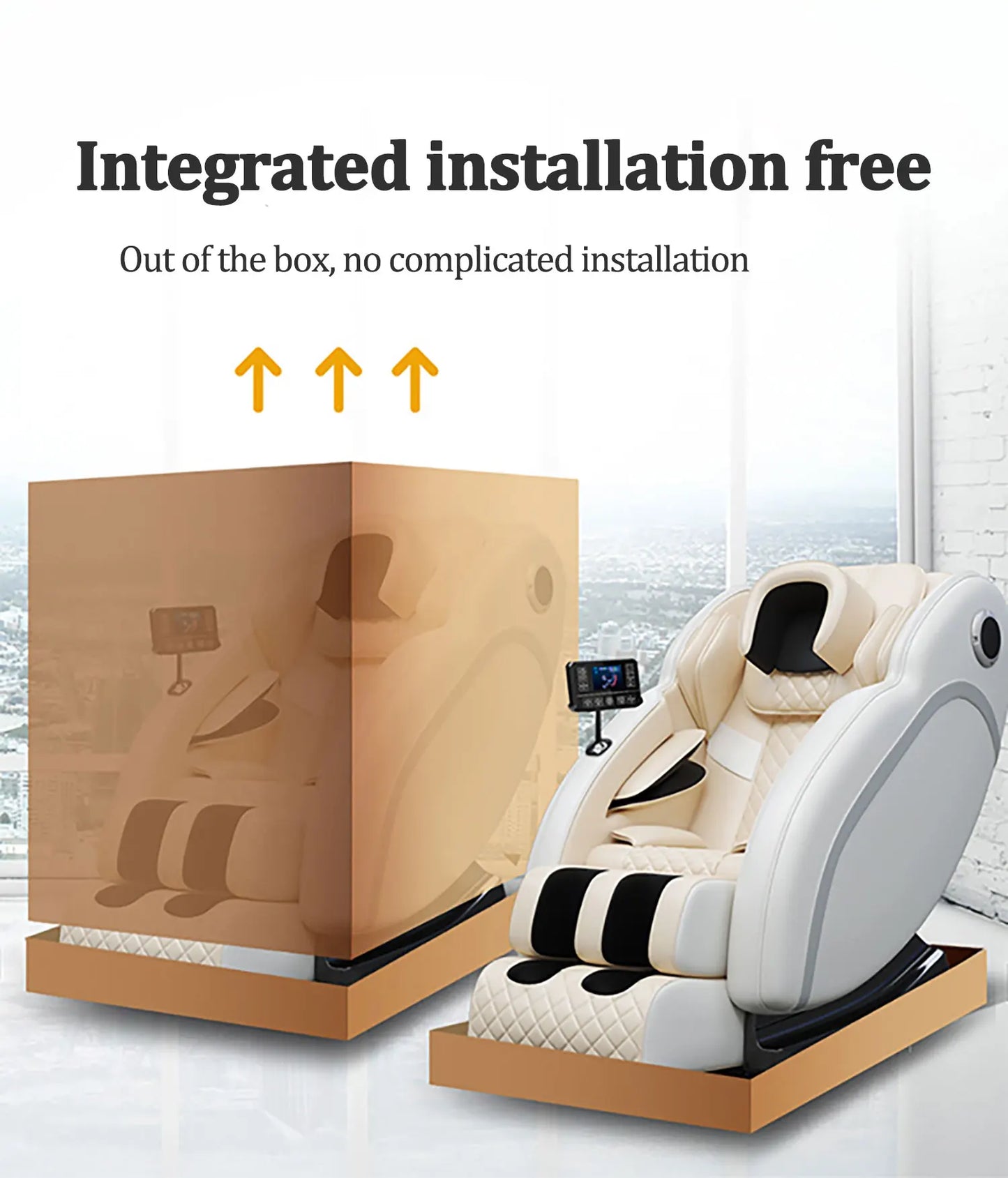 Full Body Massage Zero Gravity Recliner New Luxury Home Model