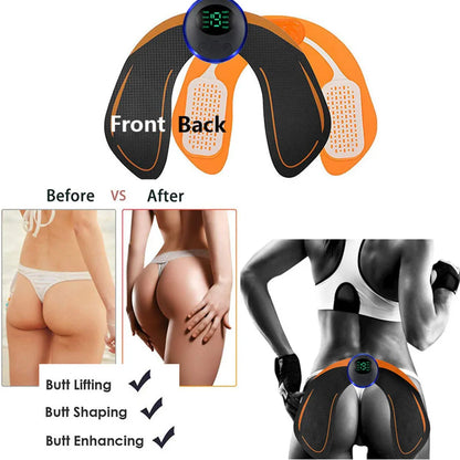 EMS Glute Muscle Trainer, Shaping Device for Hip Lifting and Buttocks Toner & Shaper