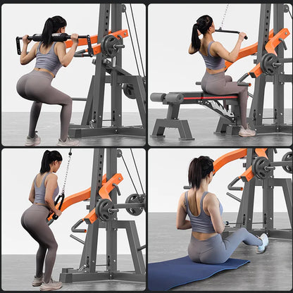 Squat Machine & Multi-Functional Trainer