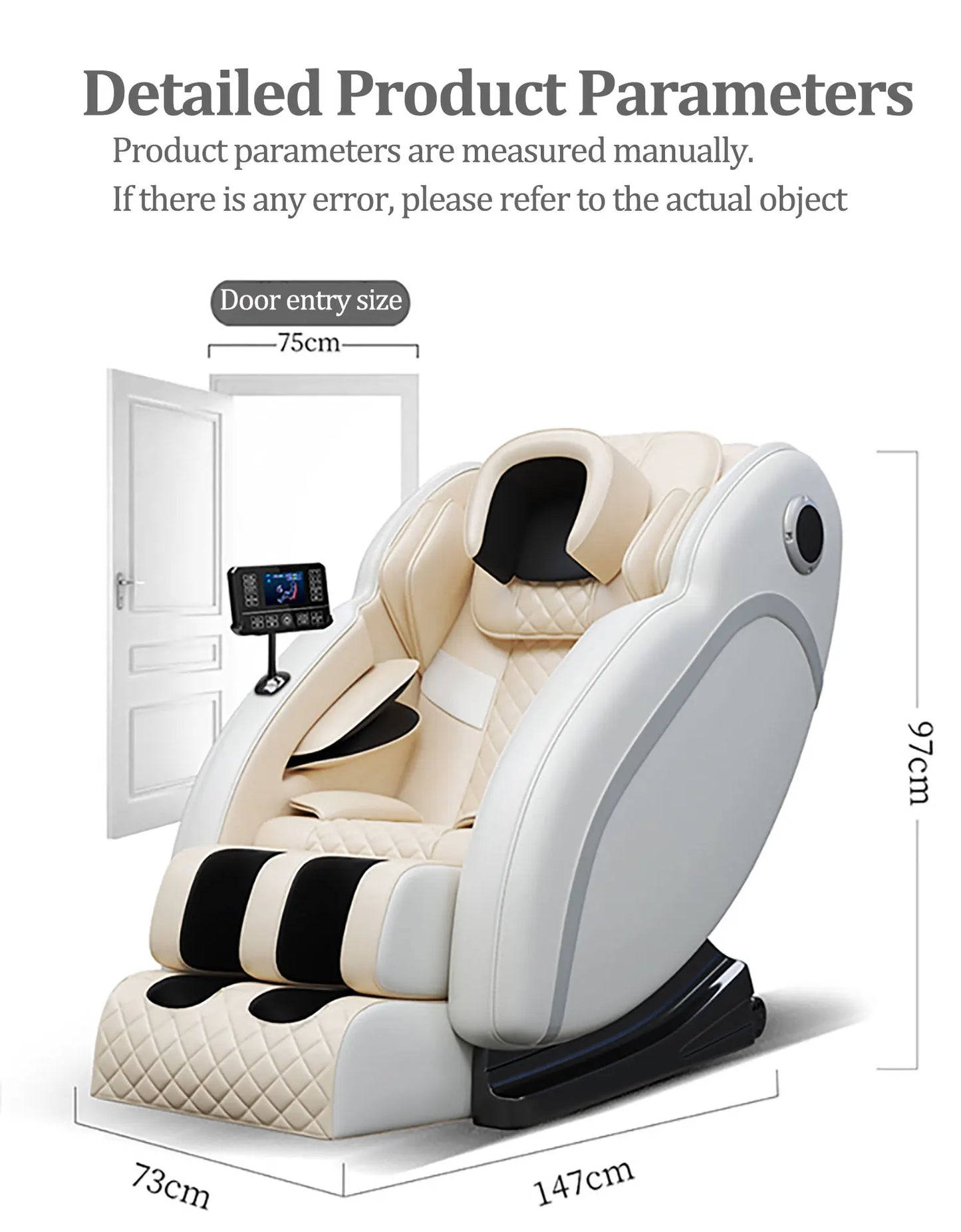 Full Body Massage Zero Gravity Recliner New Luxury Home Model